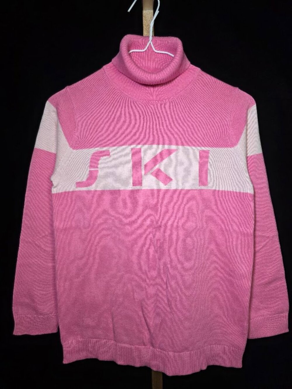 NWT Monica + Andy Knit Turtleneck Sweater (Dark Pink SKI) Youth 14